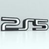 Letrero luminoso led PS5 logo