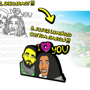 baner simpson personalizado