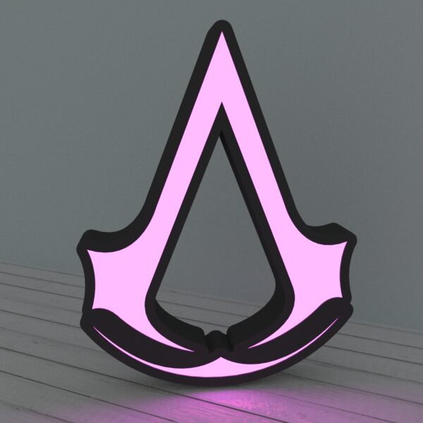 Lámpara led  ASSASSINS CREED - LOGO ORIGINAL - Imagen 3