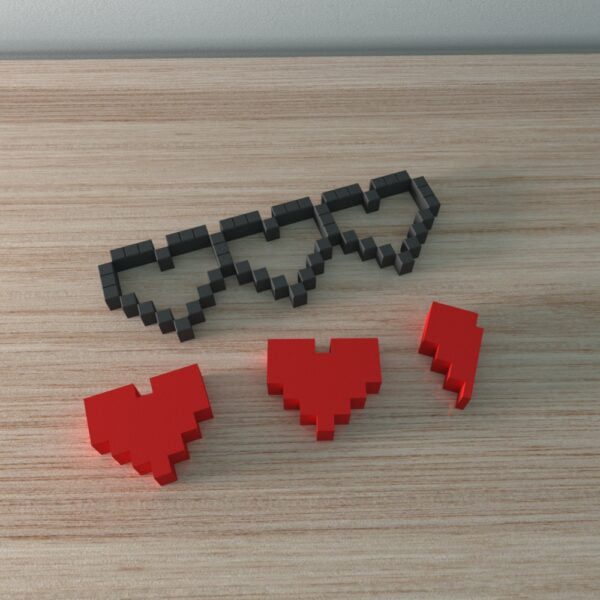 Puzzle decorativo ZELDA HEART - Imagen 2