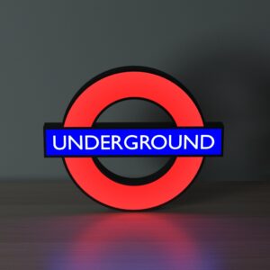 Lámpara led LONDON UNDERGROUND METRO