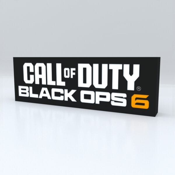 espectacular luminoso call of duty black ops 6